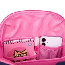 Рюкзак шкільний каркасний YES H-100 "Meow-Meow" 35*28*15см., 559845