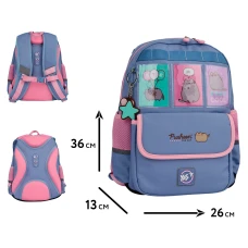 Рюкзак шкільний YES S-104 "Pusheen Stay Cool" 36*26*13см., 559834