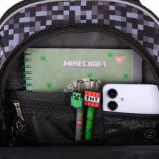 Рюкзак шкільний напівкаркасний YES S-109 "Minecraft World" 37*26*13см., 559882