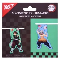 Закладки магнітні YES "Demon Slayer", 2шт, 708280
