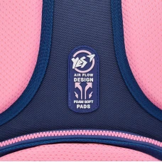 Рюкзак шкільний напівкаркасний YES S-111 "Bright Hearts" 38*29*18см., 550105