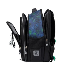 Рюкзак шкільний напівкаркасний YES S-111 "Football Gamer" 38*29*18см., 550106
