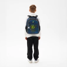 Рюкзак шкільний напівкаркасний YES S-111 "Football Gamer" 38*29*18см., 550106