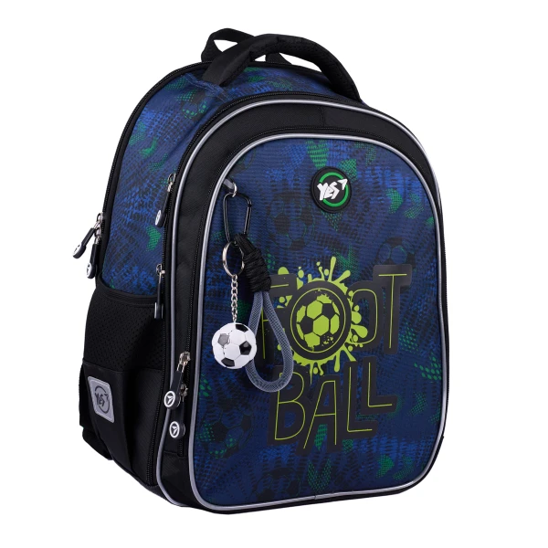 Рюкзак шкільний напівкаркасний YES S-111 "Football Gamer" 38*29*18см., 550106