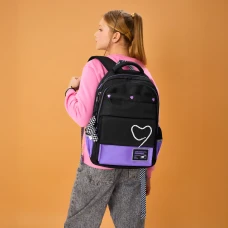 Рюкзак шкільний YES TS-48 "Purple Hearts" 45*31*15см., 559923