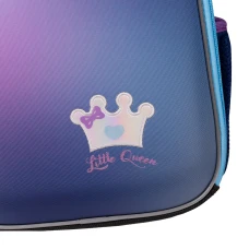 Рюкзак шкільний каркасний YES H-100 "Little Queen" 35*28*15см., 559847
