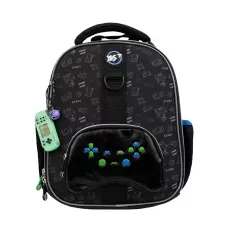 Рюкзак шкільний каркасний YES H-100 "Game On!" 35*28*15см., 559897