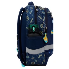 Рюкзак шкільний YES S-52 Ergo "Football Gamer" 36*28*13см., 559891