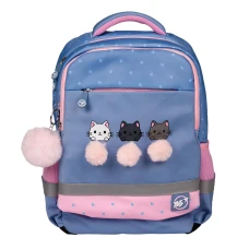Рюкзак шкільний YES S-52 Ergo "Meow-Meow" 36*28*13см., 559884