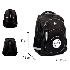 Рюкзак шкільний YES TS-58 "Sarcastic Cat" 41*31*13см., 559984