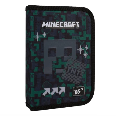 Пенал твердий YES одинарний з клапаном HP-03 Minecraft Watch Out 533664