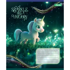 Зошит А5/12 арк кліт 1В Unicorn, 768127