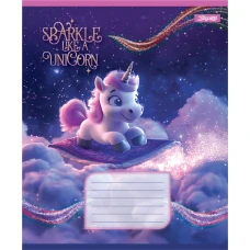 Зошит А5/12 арк кліт 1В Unicorn, 768127