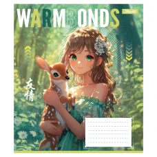 Зошит А5/12 арк кліт 1В Warm Bonds, 768110