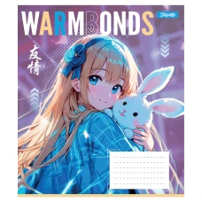 Зошит А5/12 арк кліт 1В Warm Bonds, 768110