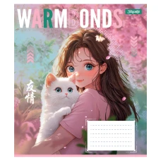 Зошит А5/12 арк кліт 1В Warm Bonds, 768110