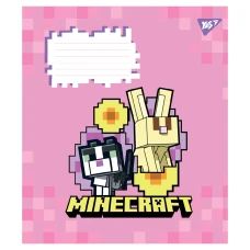 Зошит А5/12 арк кліт YES Minecraft Flowers, 767583