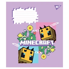 Зошит А5/12 арк кліт YES Minecraft Flowers, 767583