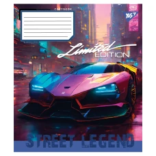 Зошит А5/12 арк кліт YES Street legend, 767902
