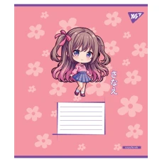 Зошит А5/12 арк лінія YES Anime girls, 767988