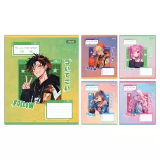 Зошит А5/12 арк кліт 1В Follow Anime, 768119