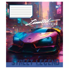 Зошит А5/12 арк кліт YES Street legend, 767902