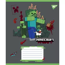 Зошит А5/12 арк коса YES Minecraft Heroes, 767578
