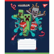 Зошит А5/12 арк коса YES Minecraft Heroes, 767578