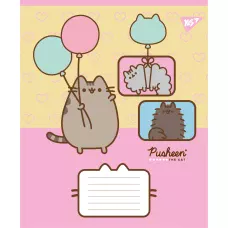 Зошит А5/18 арк лінія YES Pusheen Funny, 767606