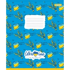 Зошит А5/12 арк кліт 1В Ukraine above all, 768221
