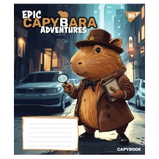 Зошит А5/12 арк кліт YES Epic Capybara, 767791