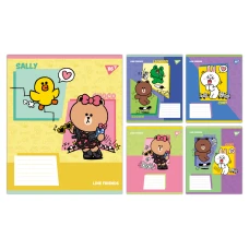 Зошит А5/12 арк кліт YES Epic Line Friends Funny, 767638     