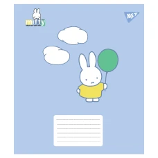 Зошит А5/12 арк кліт YES Miffy Playfull, 767631