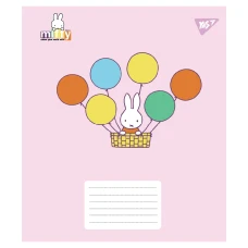 Зошит А5/12 арк кліт YES Miffy Playfull, 767631