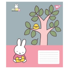 Зошит А5/12 арк кліт YES Miffy Spring, 767624