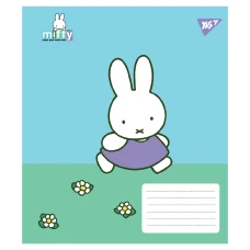 Зошит А5/12 арк кліт YES Miffy Spring, 767624
