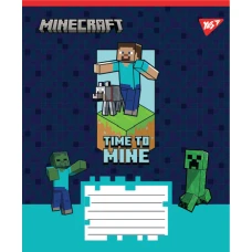 Зошит А5/12 арк кліт YES Minecraft Walls, 767563
