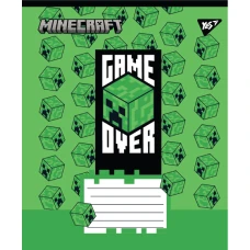 Зошит А5/12 арк кліт YES Minecraft Walls, 767563