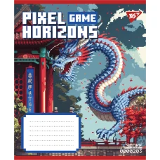 Зошит А5/12 арк кліт YES Pixel game, 767774