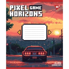 Зошит А5/12 арк кліт YES Pixel game, 767774