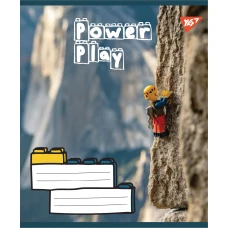 Зошит А5/12 арк кліт YES Power Play, 767846