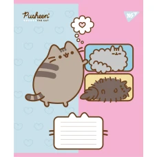 Зошит А5/12 арк кліт YES Pusheen Funny, 767602