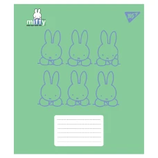 Зошит А5/12 арк коса YES Miffy Bunny, 767619