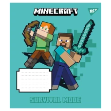 Зошит А5/12 арк коса YES Minecraft Signs, 767558