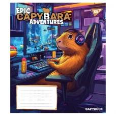 Зошит А5/12 арк лінія YES Epic Capybara, 767792