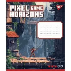 Зошит А5/12 арк лінія YES Pixel game, 767775