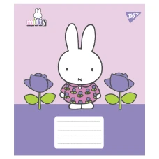 Зошит А5/18 арк кліт YES Miffy Spring, 767627