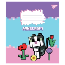 Зошит А5/24 арк кліт YES Minecraft Flowers, 767588