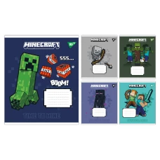 Зошит А5/24 арк кліт YES Minecraft Signs, 767561