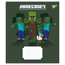 Зошит А5/24 арк кліт YES Minecraft Signs, 767561
